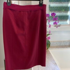 Robert Rodriguez Womens Structured Pencil Skirt Size 4 Ribbon Trim. Minor wear.